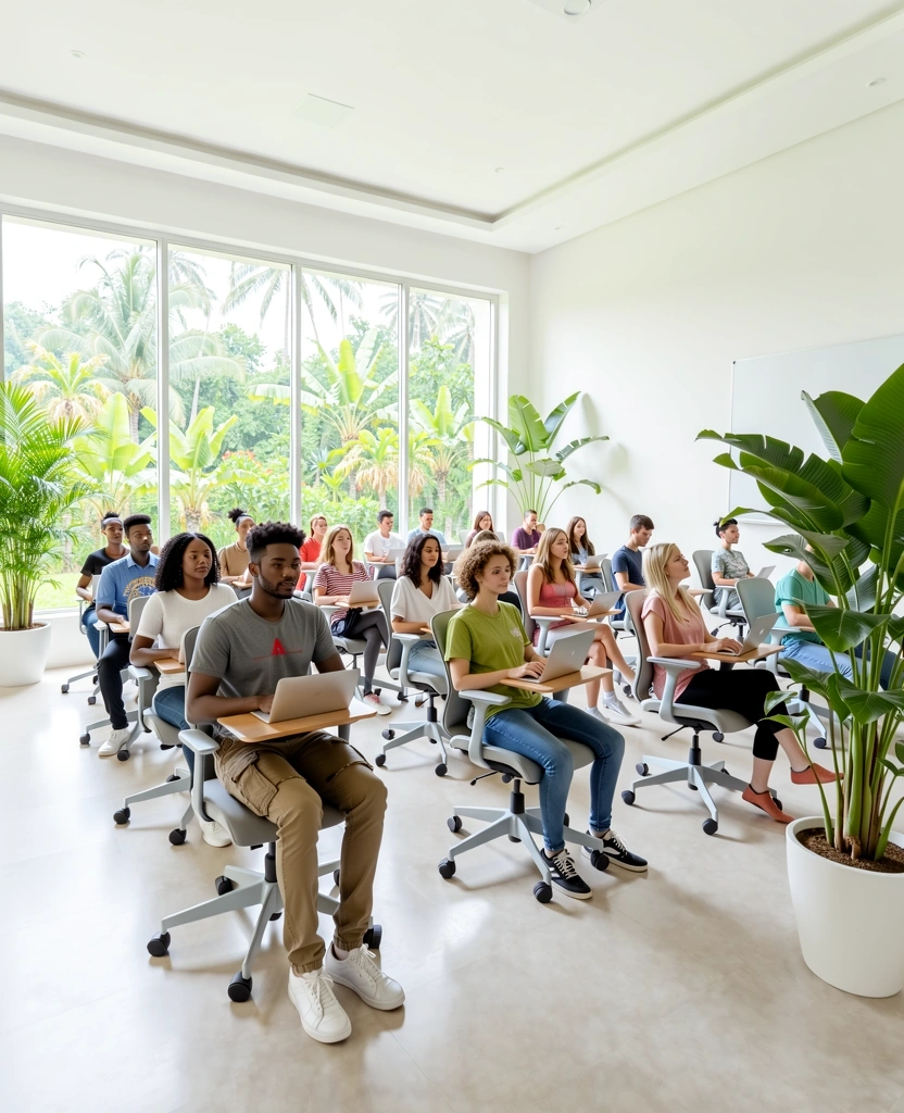 Modern Classroom at Vecopavq